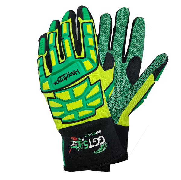 HexArmor GGT5 4020X: Schnitt- & stoßfester Arbeitshandschuh mit Öl-Grip